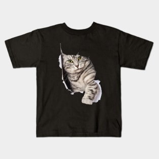 Cat in my Chest Kids T-Shirt